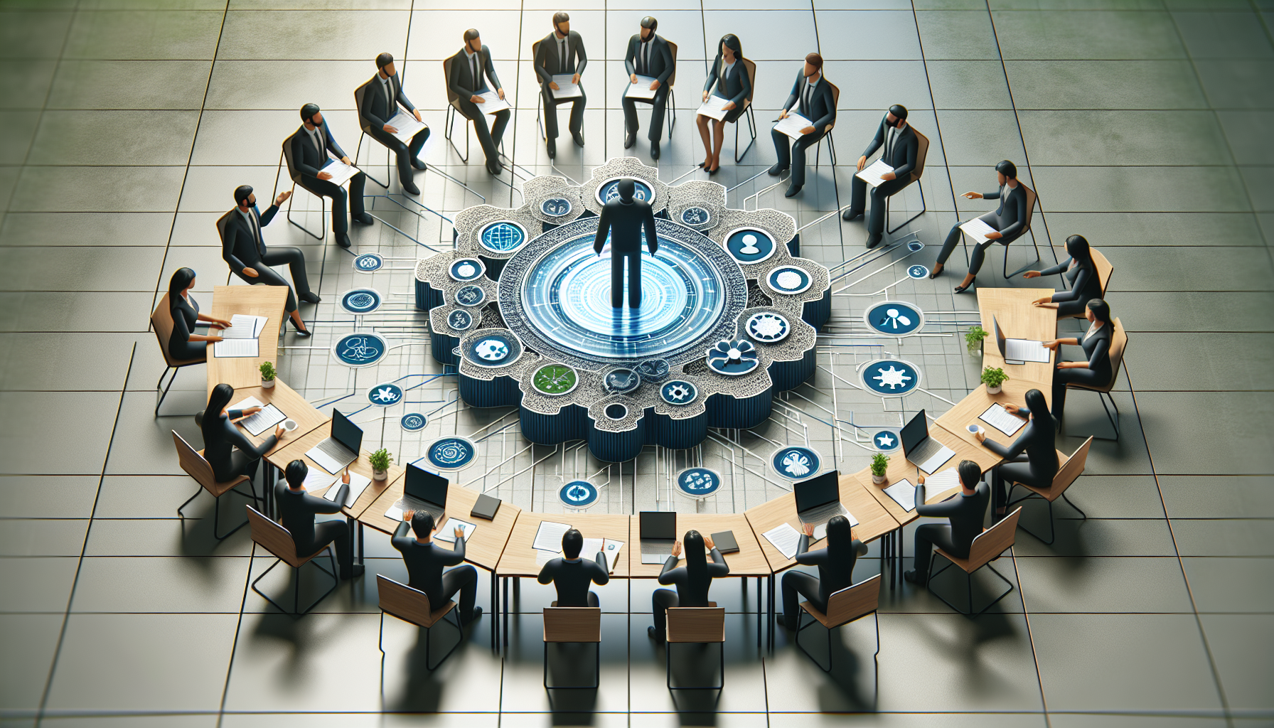 collaborazione, complementarietà, leadership