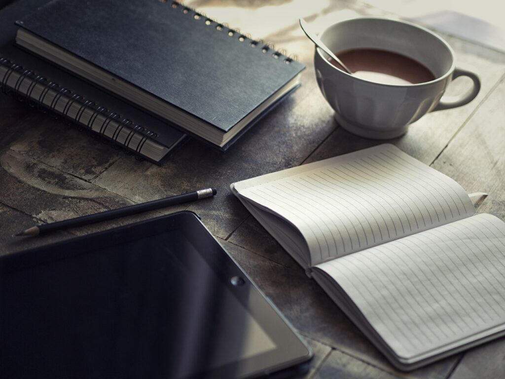 agenda, ipad, to write